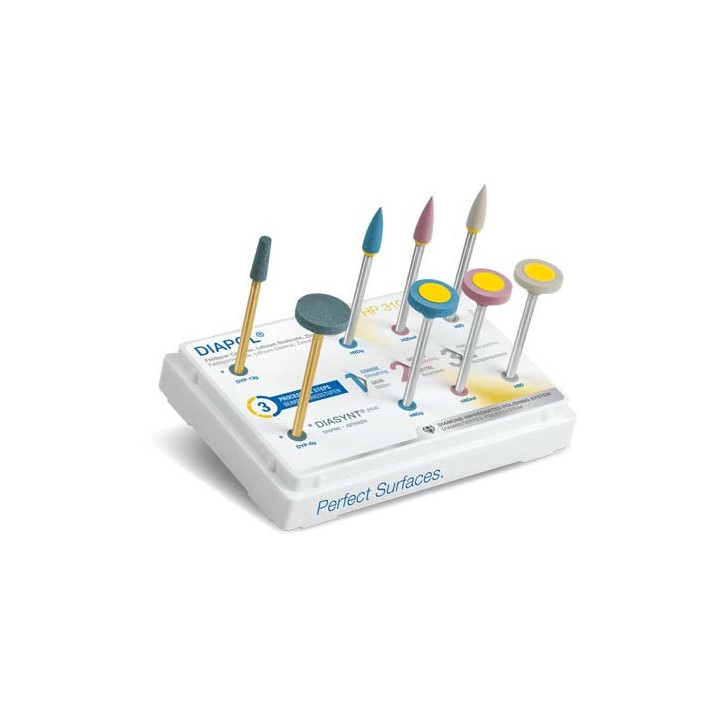 Kit de pulidores sistema twist para zirconio