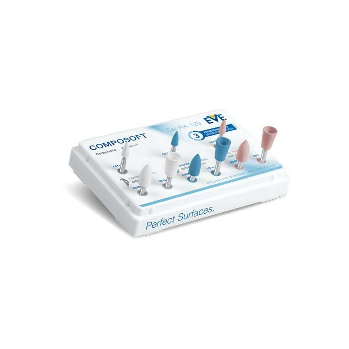 Kit de pulidores para resina