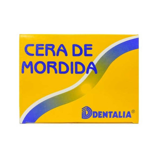 Cera amarilla para registro de mordida