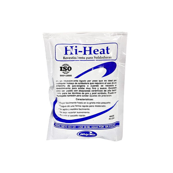 Revestimento para soldadura hi heat