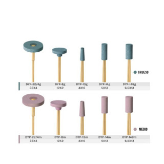 EVE DIASYNT Plus® Pulidores para Zirconio, disilicato, porcelana y feldespato.
